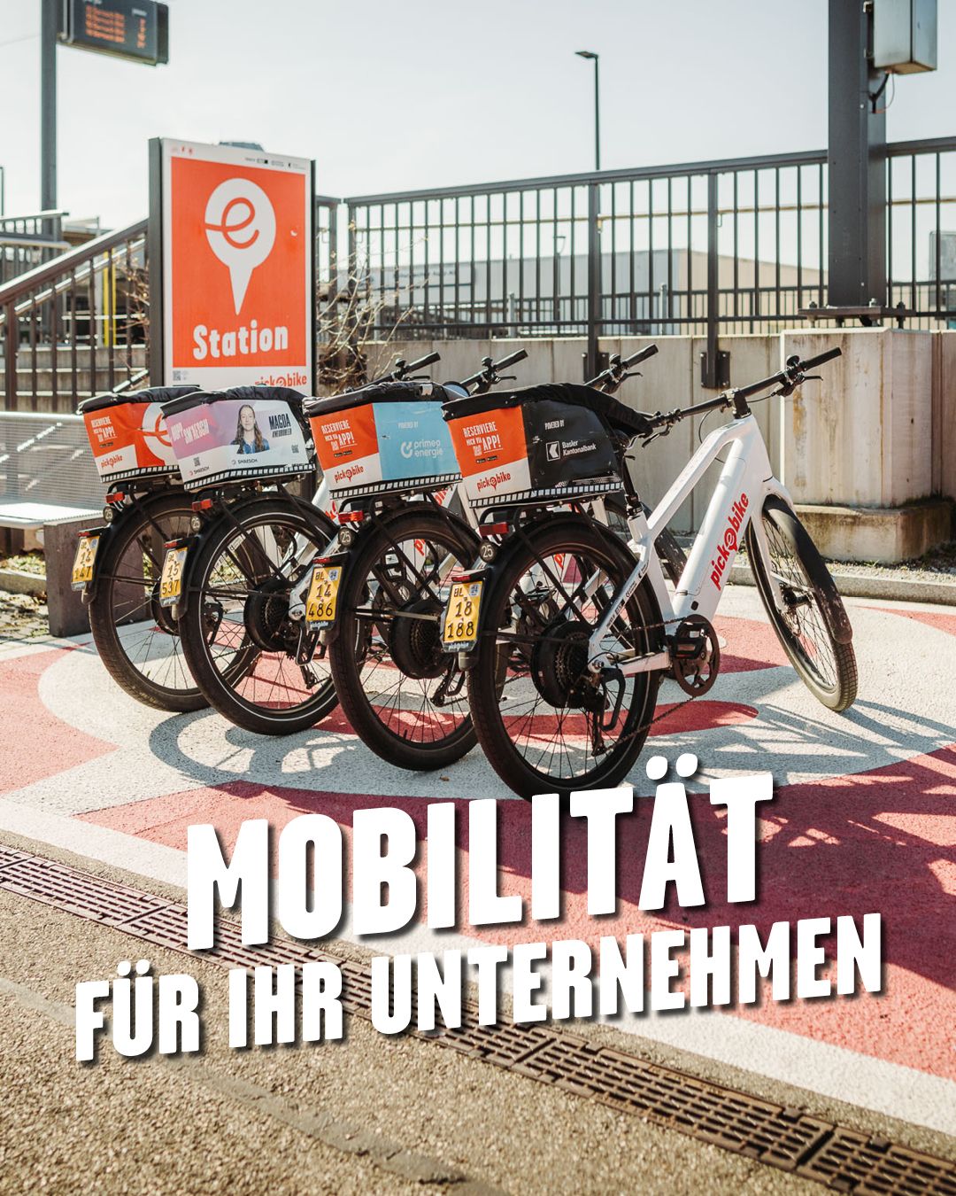 Pick-e-Bike Basel ad