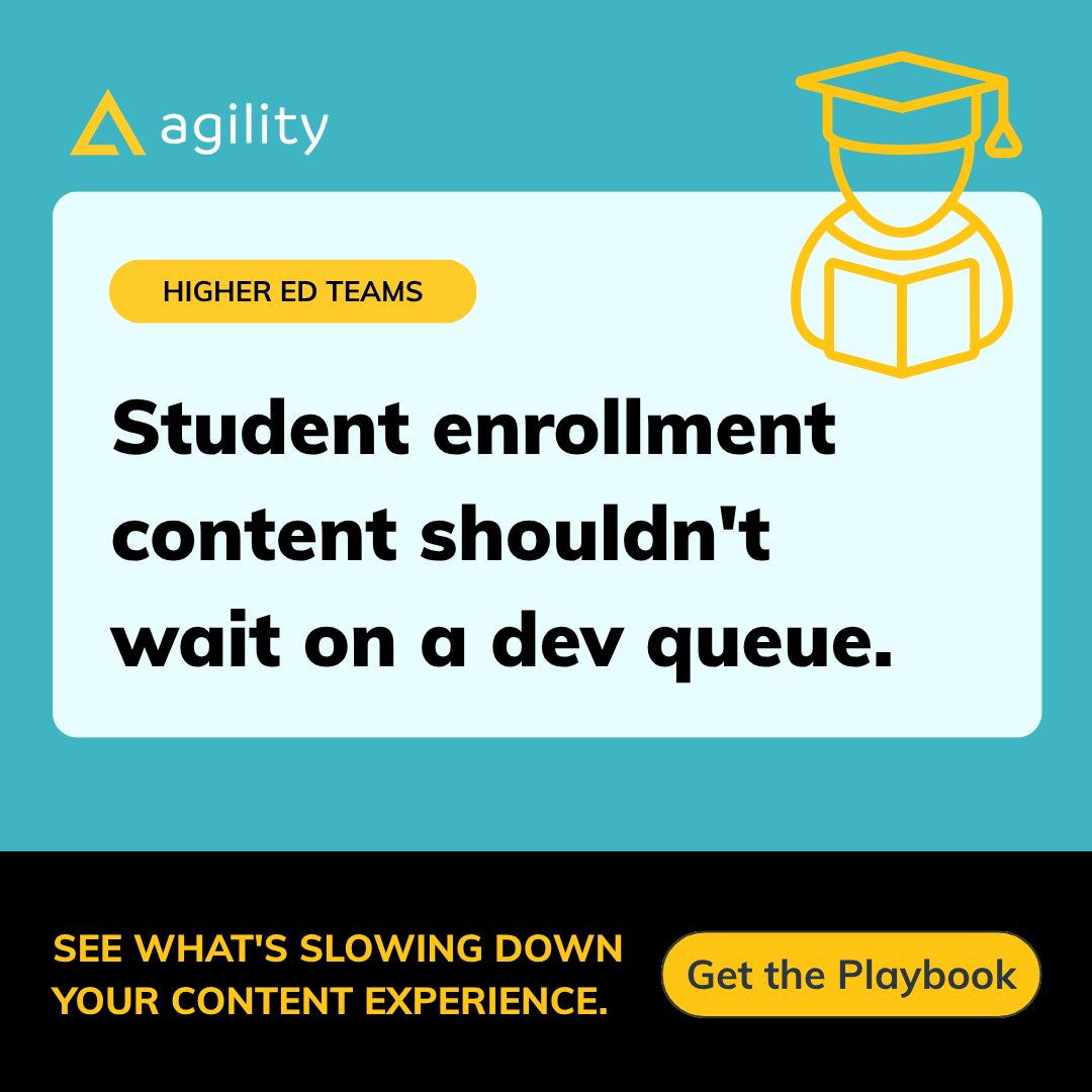 Agility CMS ad