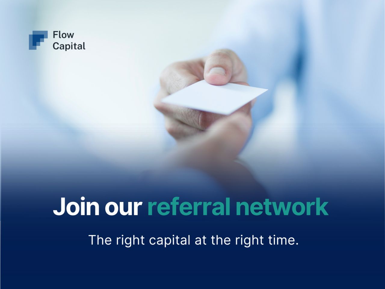 Flow Capital ad