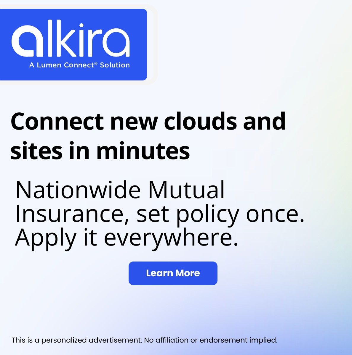Alkira, Inc. ad