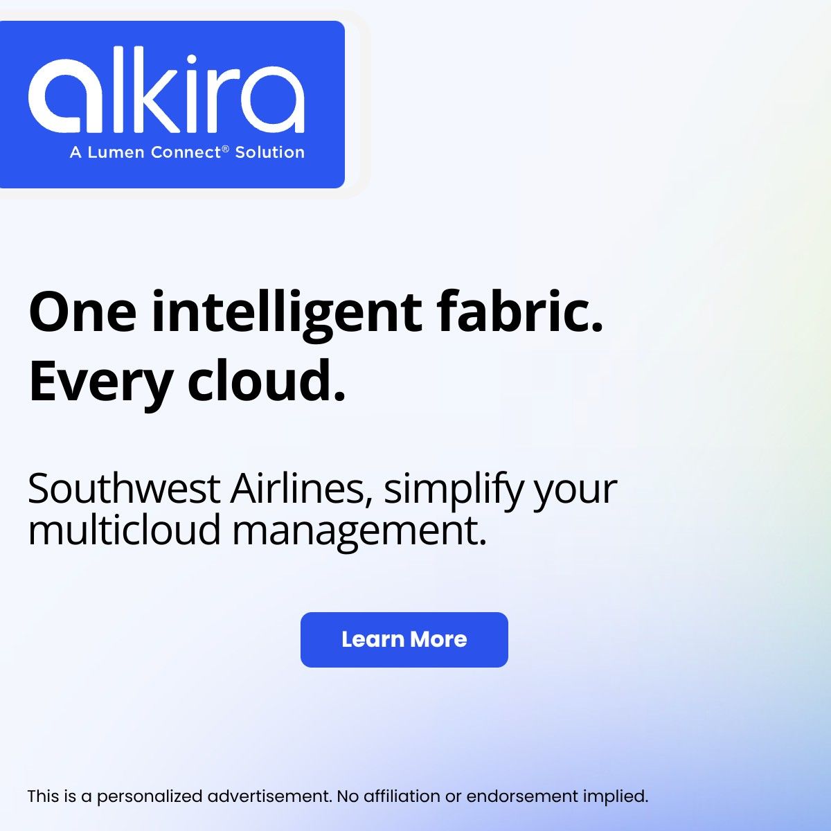 Alkira, Inc. ad