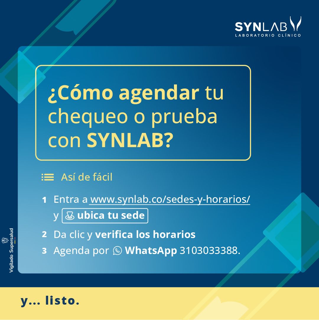 SYNLAB Colombia ad