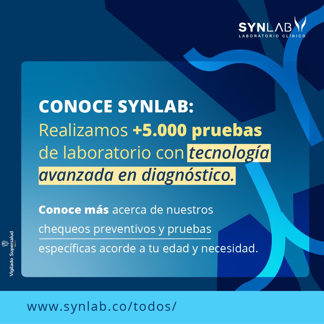 SYNLAB Colombia ad