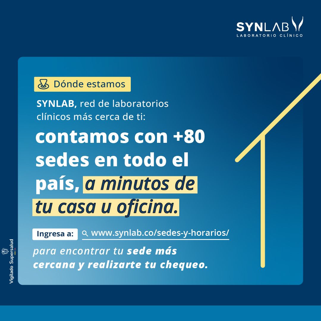 SYNLAB Colombia ad