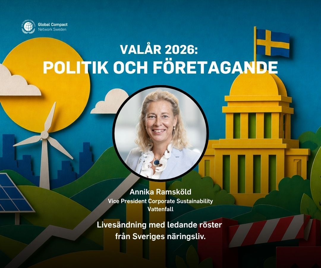 UN Global Compact Network Sweden ad