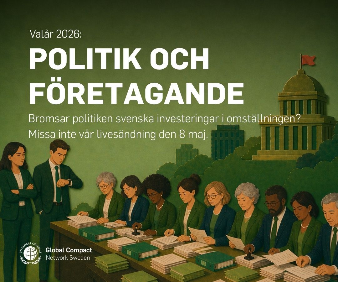 UN Global Compact Network Sweden ad
