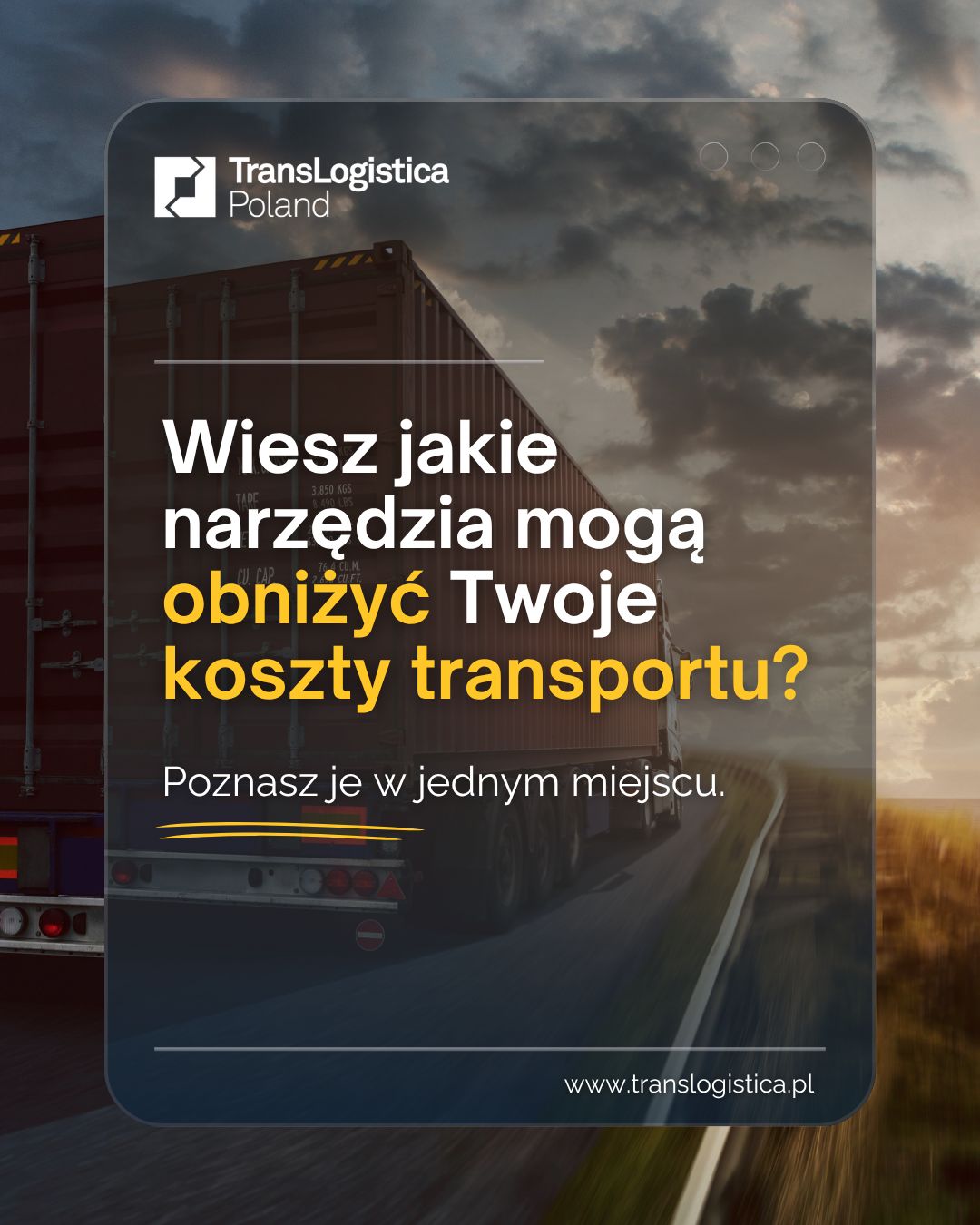 TransLogistica Poland ad