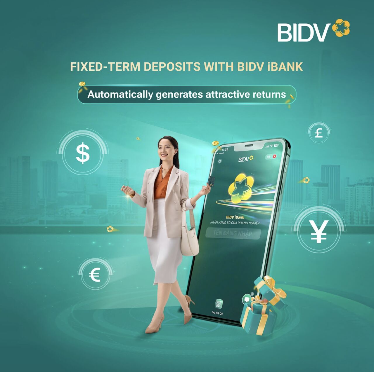 BIDV (Bank for Investment and Development of Vietnam) ad