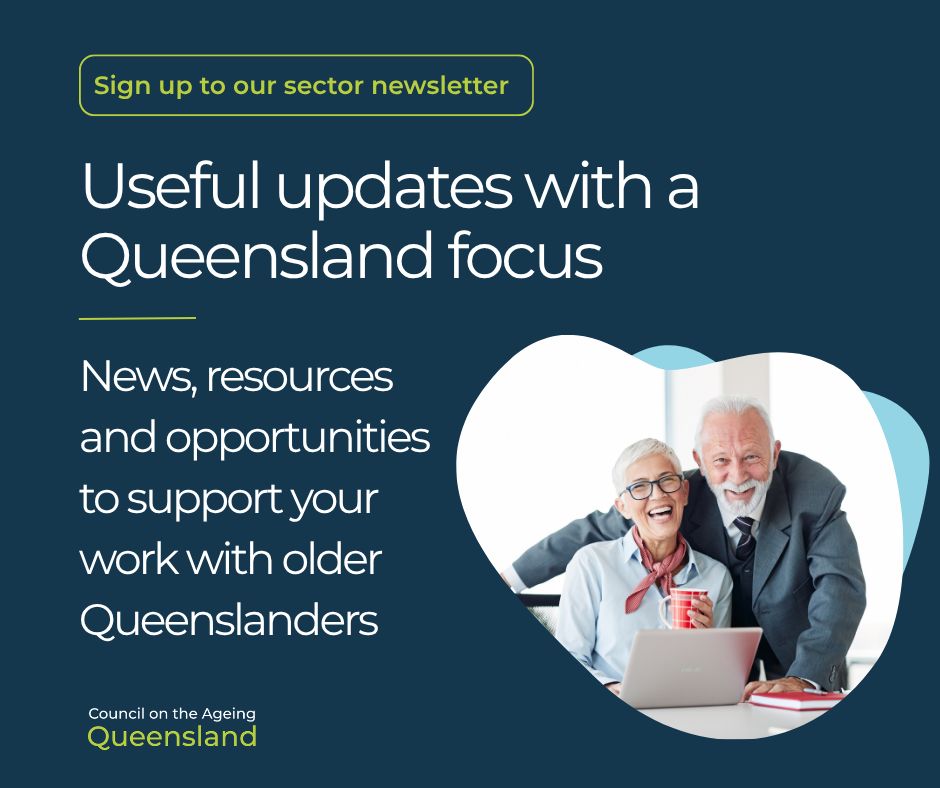 Council on the Ageing (COTA) Queensland ad