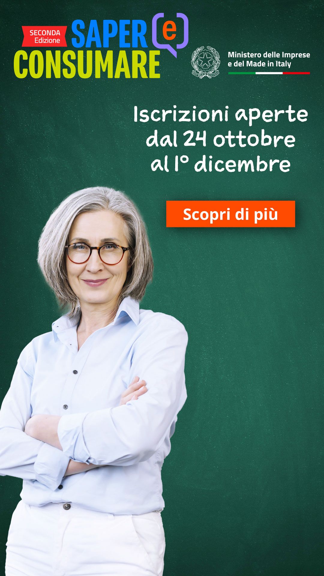 Ministry of Enterprises and Made in Italy ad