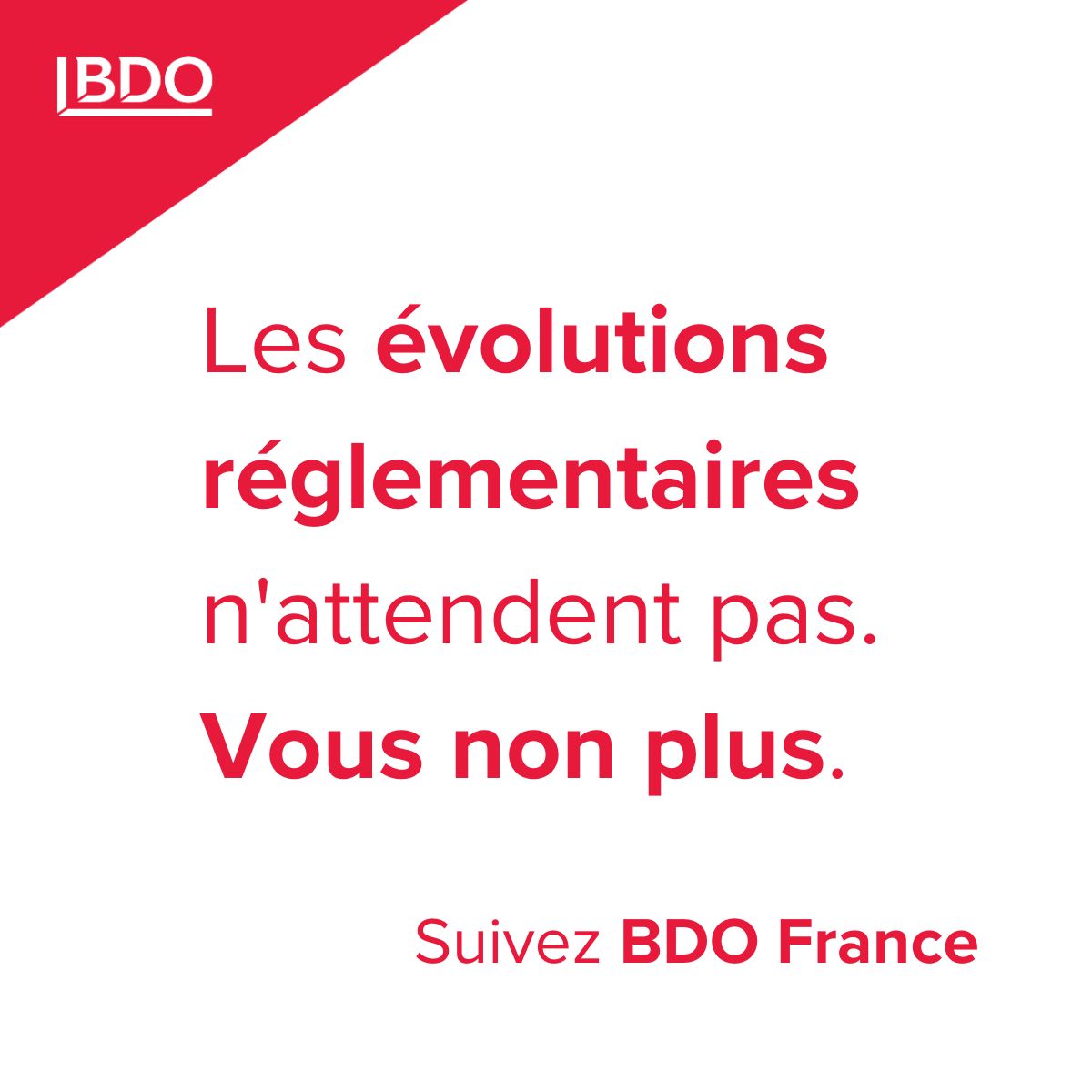 BDO France ad