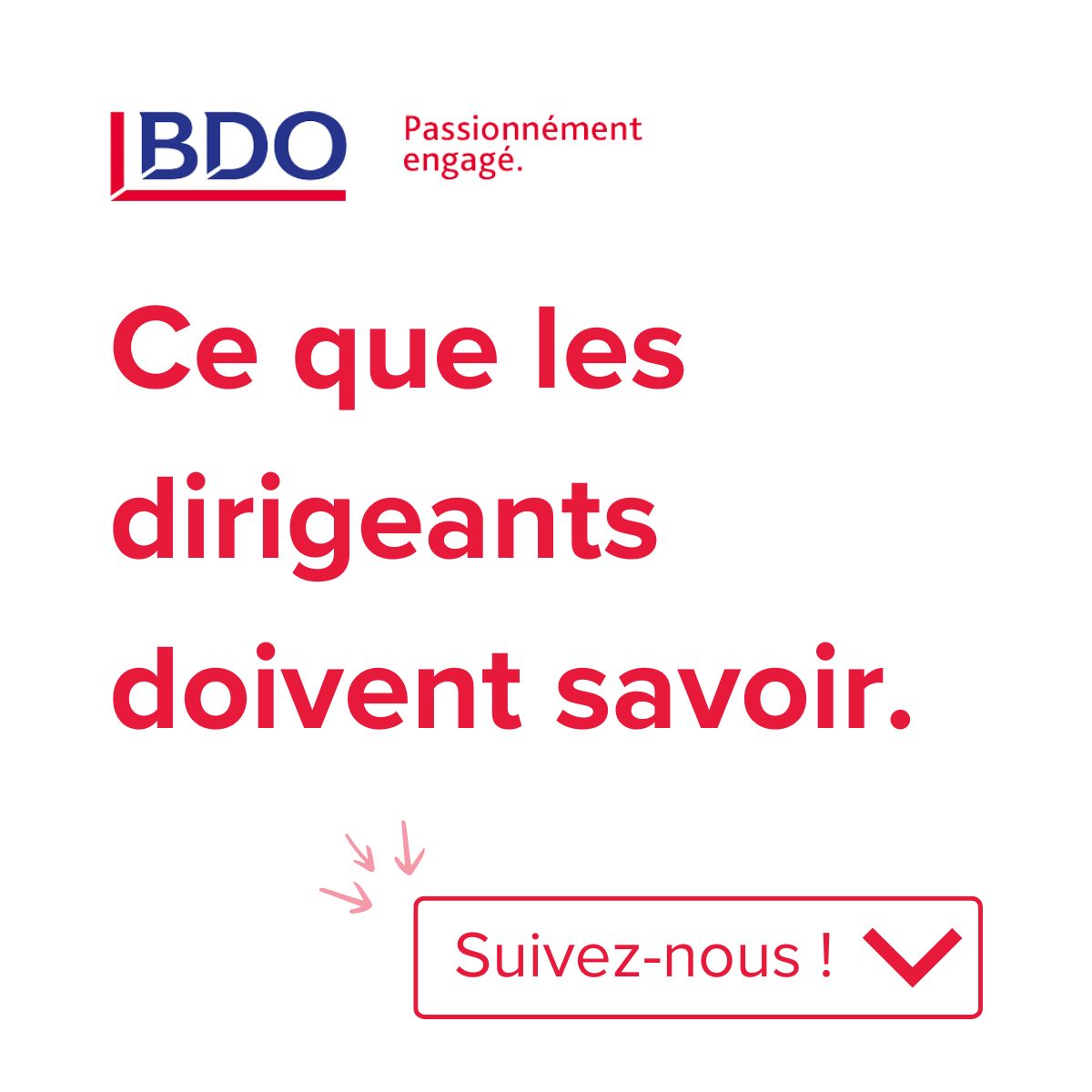 BDO France ad