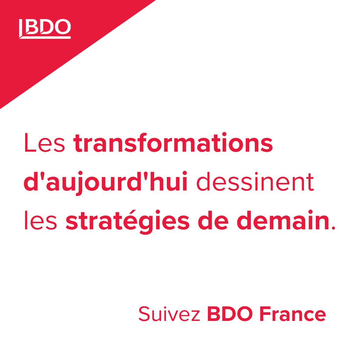 BDO France ad