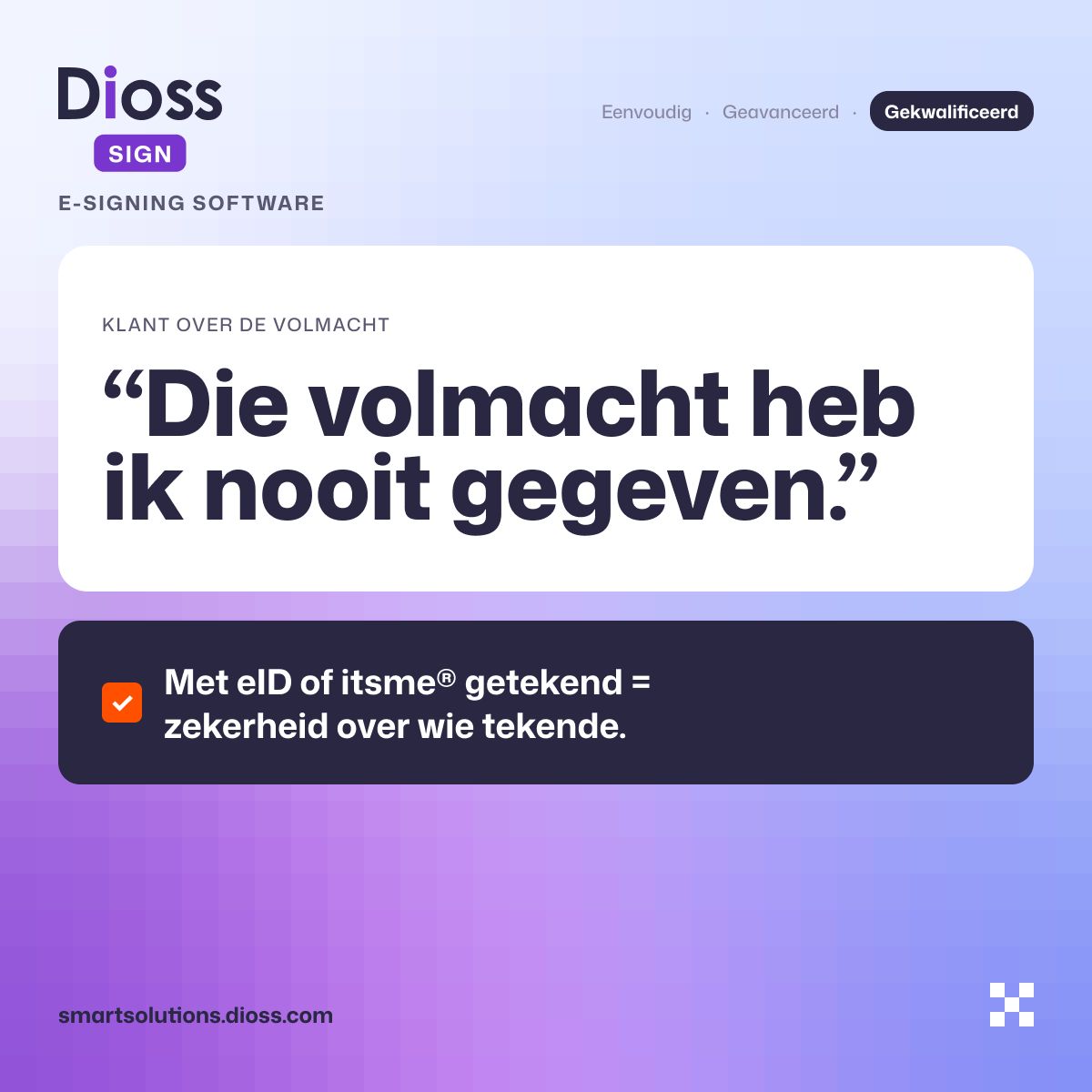 Dioss Smart Solutions ad
