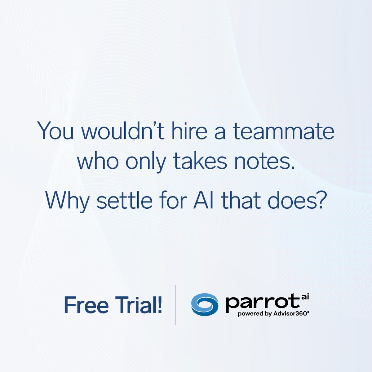 Advisor360° ad