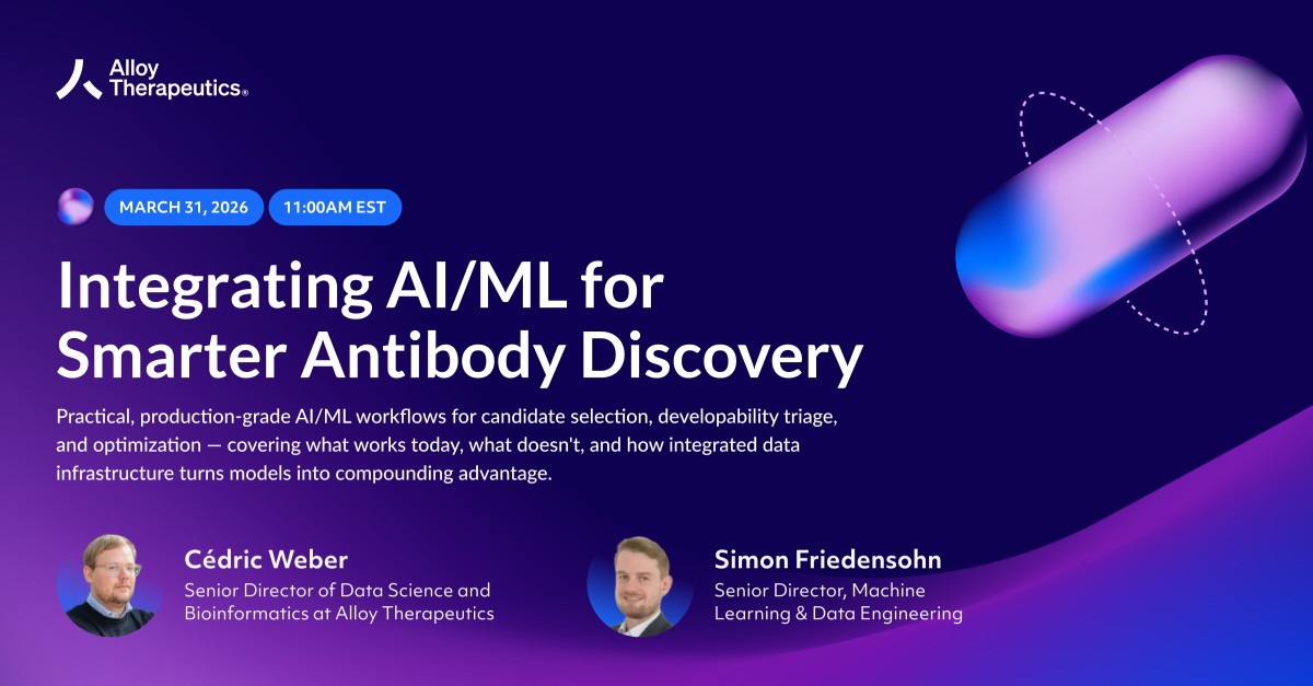 Alloy Therapeutics, Inc. ad
