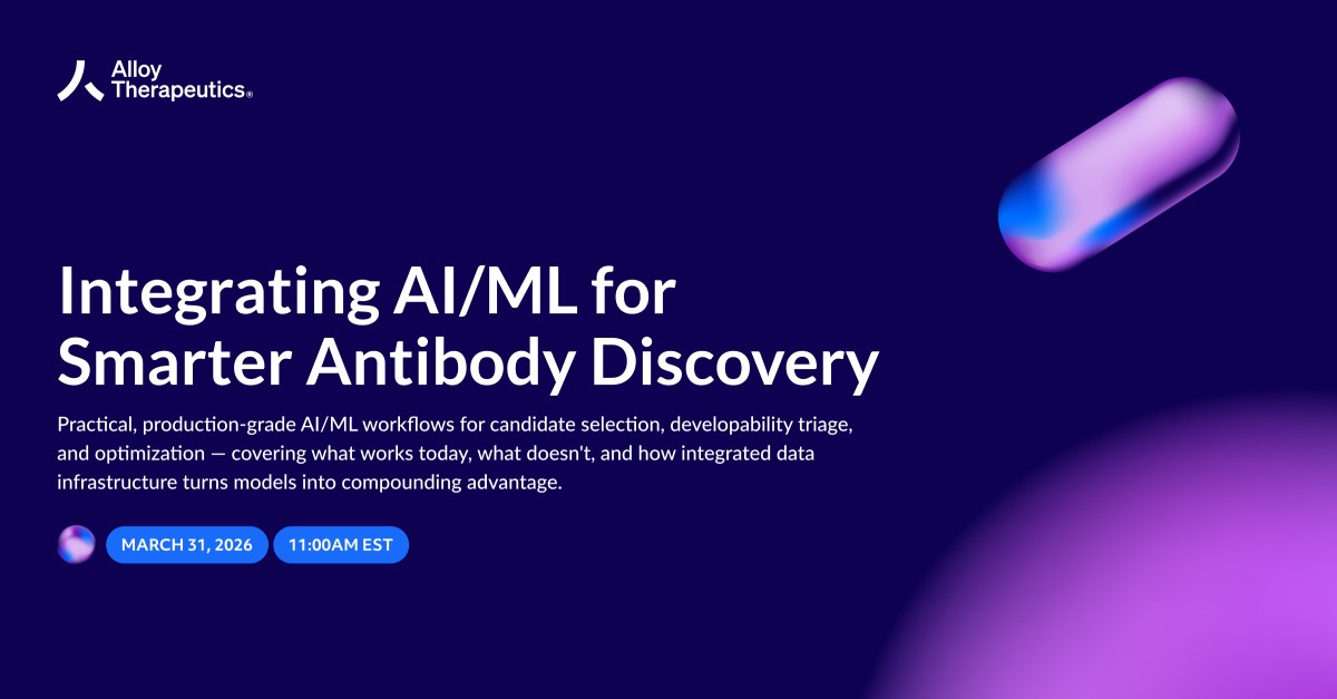 Alloy Therapeutics, Inc. ad
