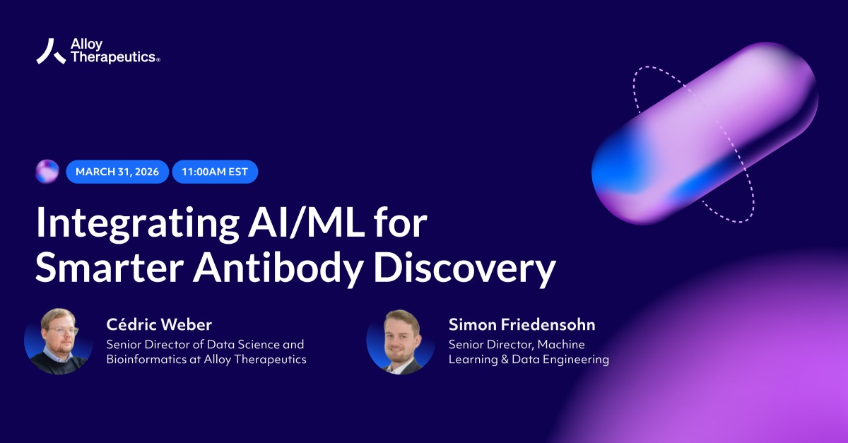 Alloy Therapeutics, Inc. ad