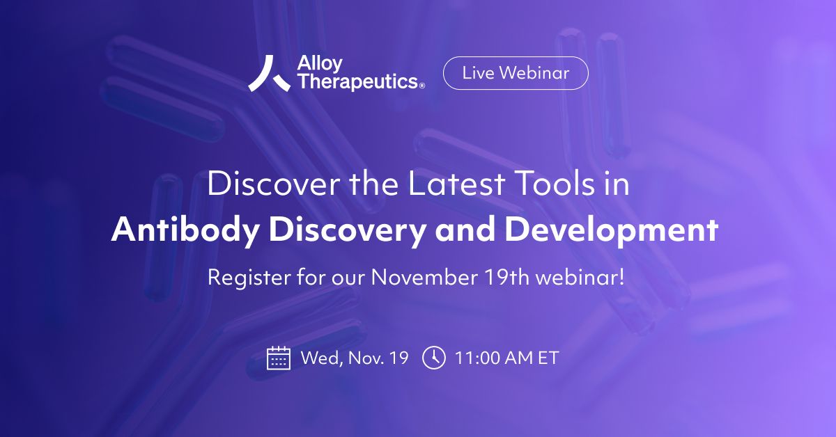 Alloy Therapeutics, Inc. ad