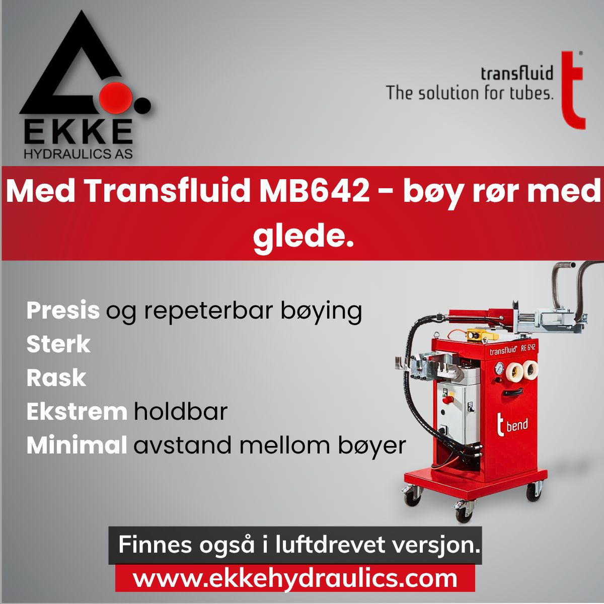 Ekke Hydraulics AS ad