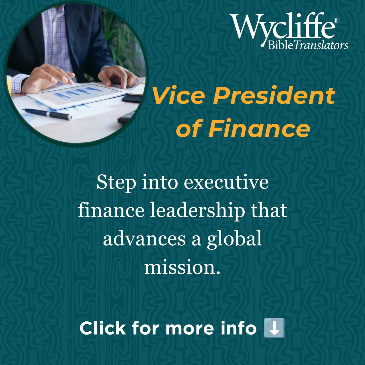 Wycliffe Bible Translators USA ad
