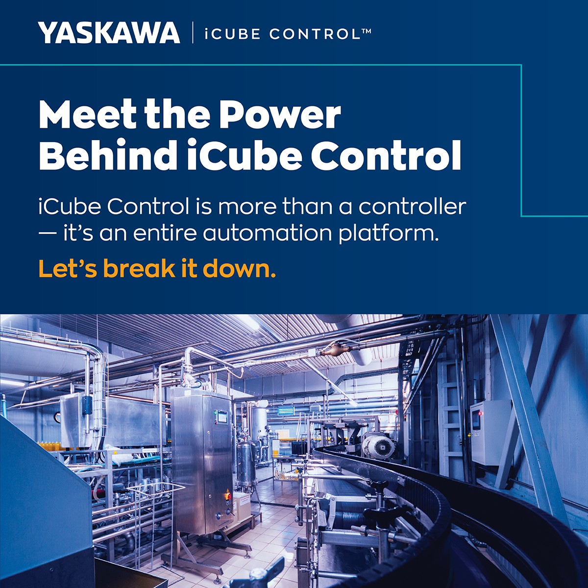 Yaskawa America, Inc. -  Drives & Motion Division ad