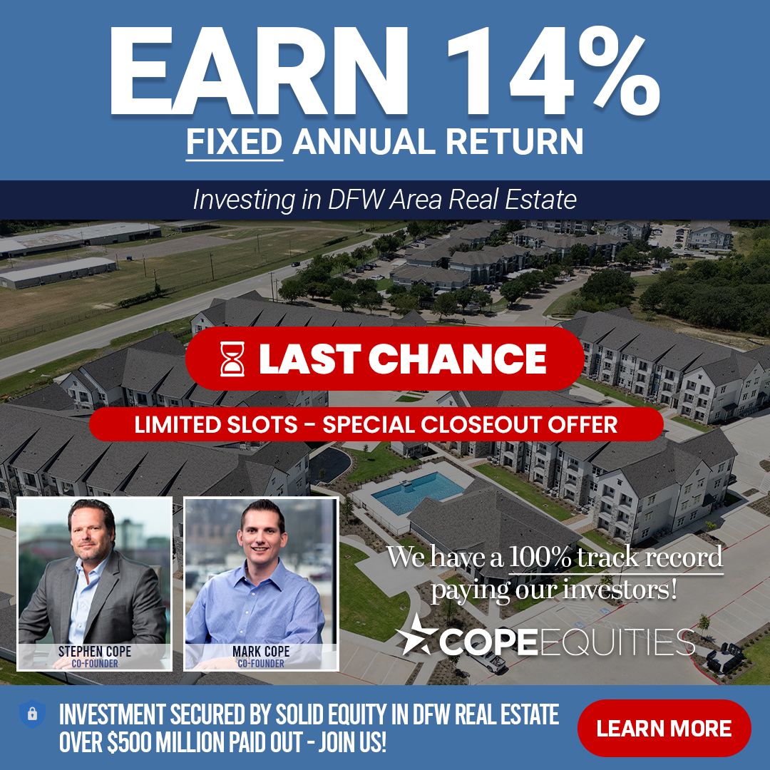 Cope Equities ad
