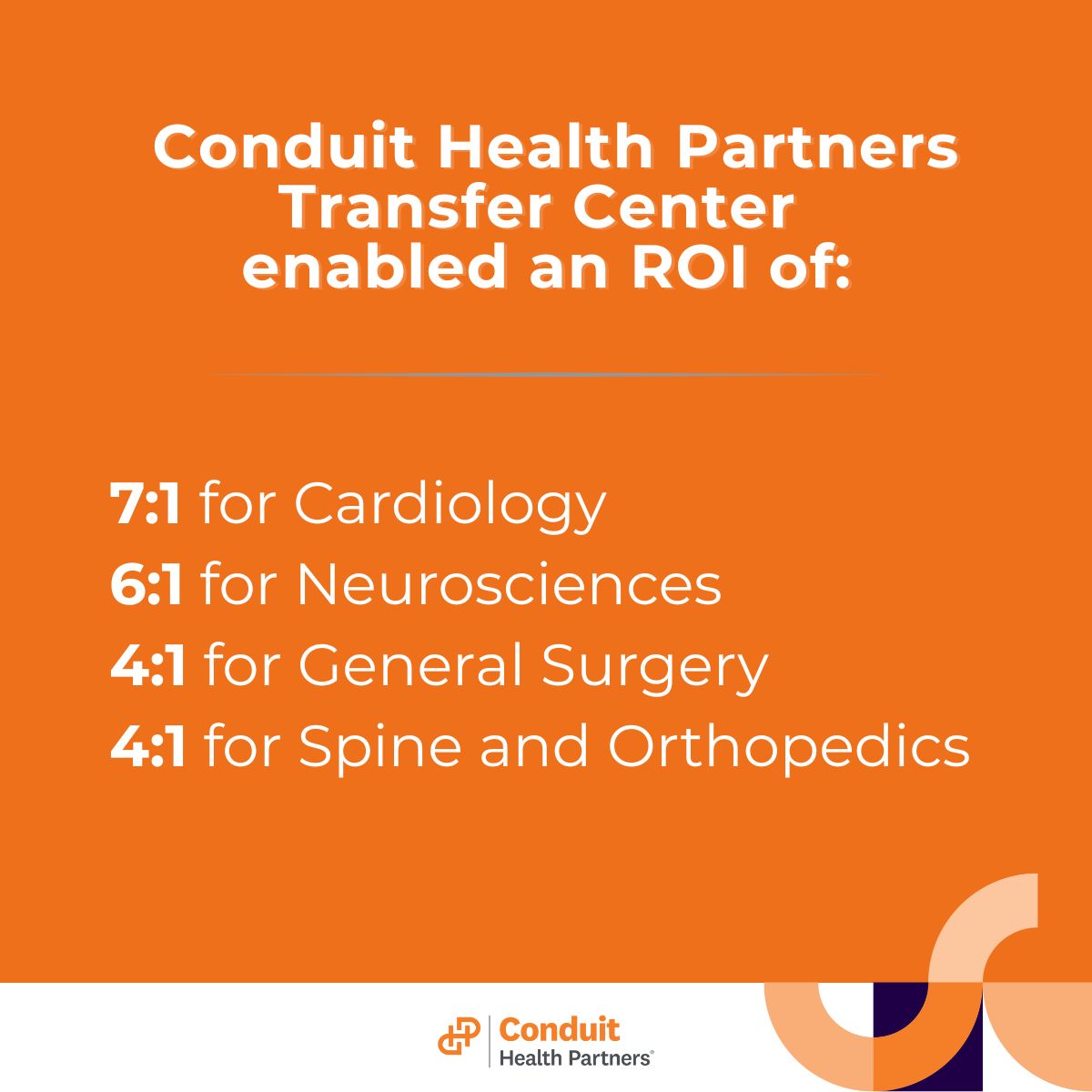 Conduit Health Partners ad
