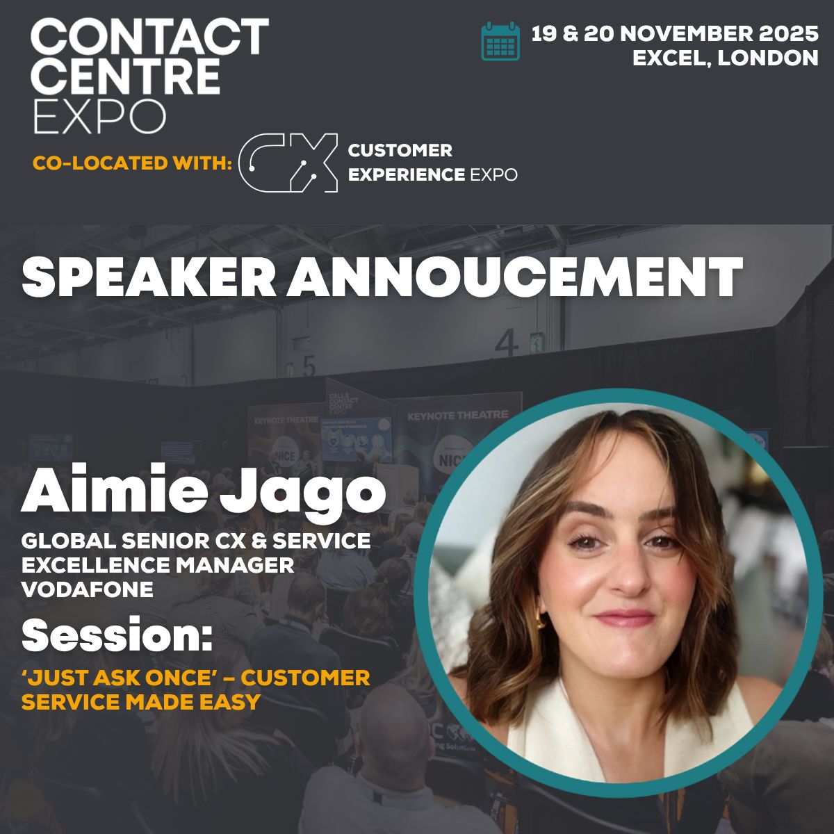Contact Centre & Customer Experience Expo UK ad