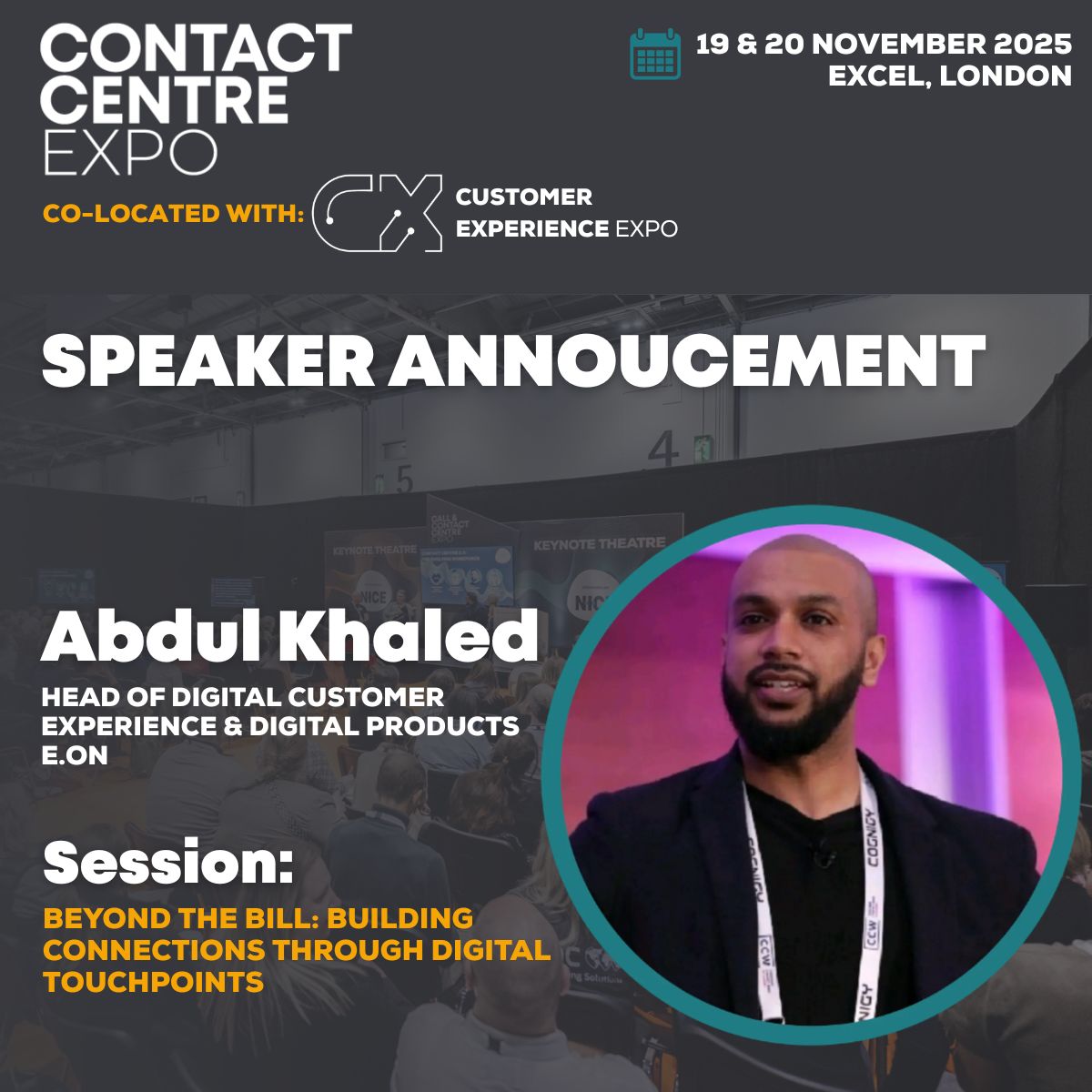 Contact Centre & Customer Experience Expo UK ad