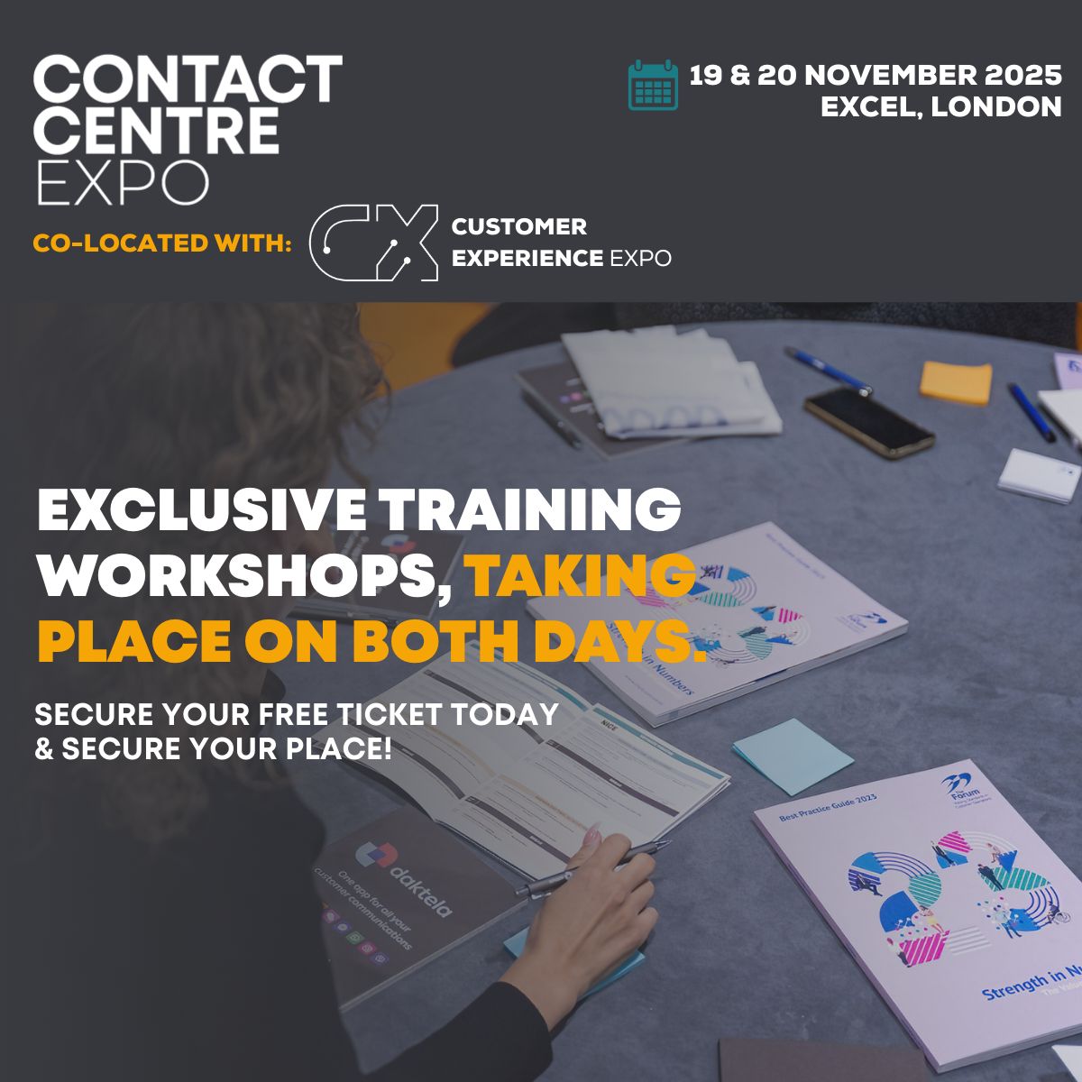 Contact Centre & Customer Experience Expo UK ad