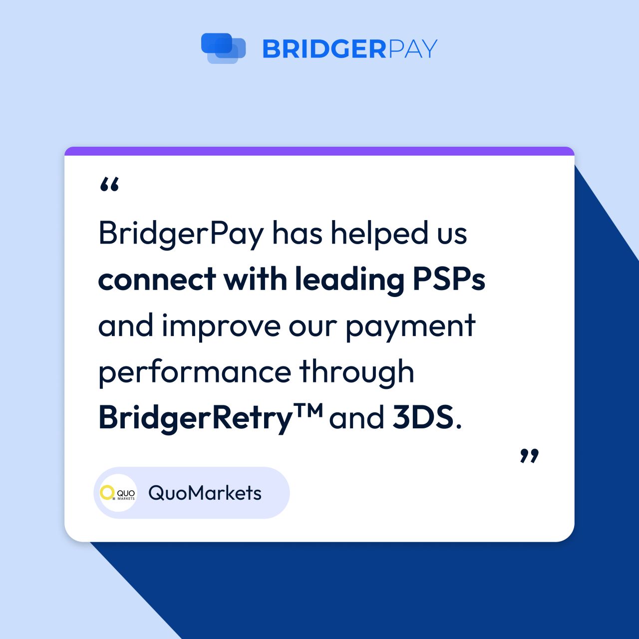 BridgerPay ad