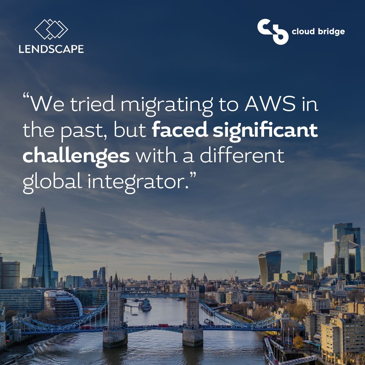 Cloud Bridge ad