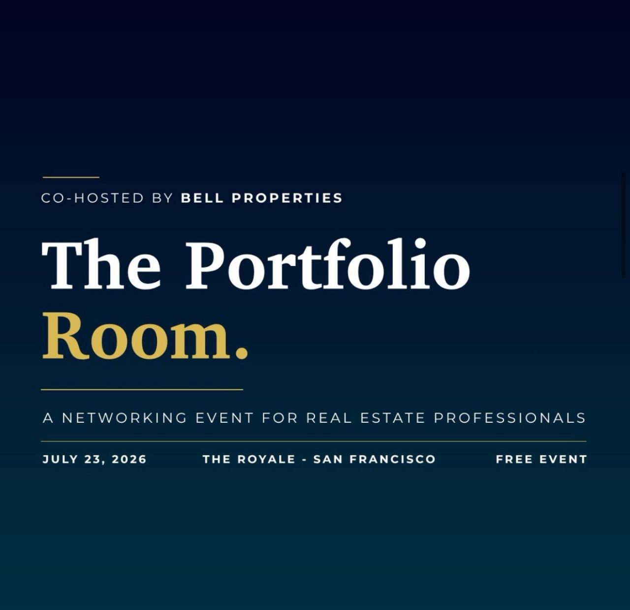 BELL Properties, Inc ad