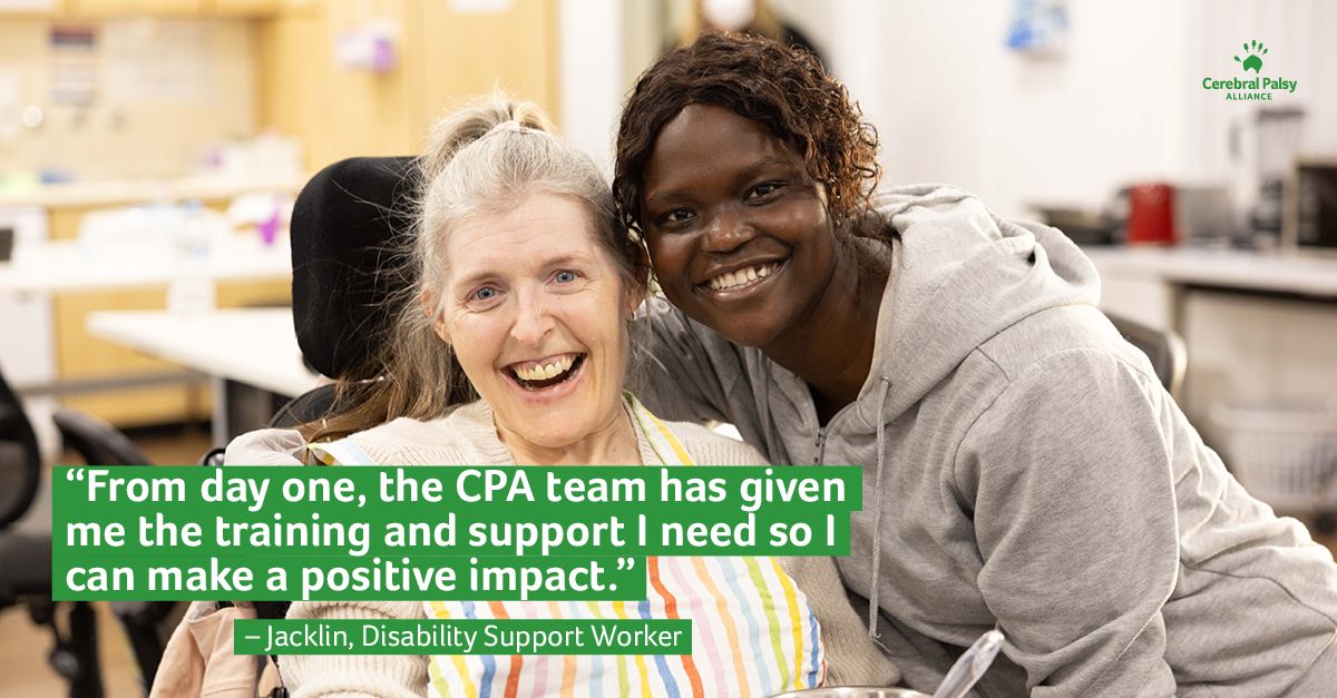 Cerebral Palsy Alliance ad