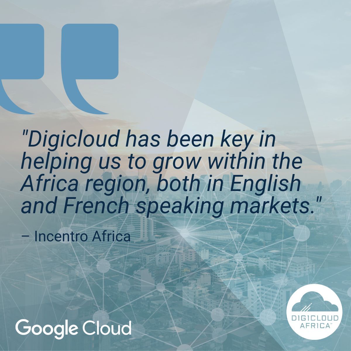 Digicloud Africa ad