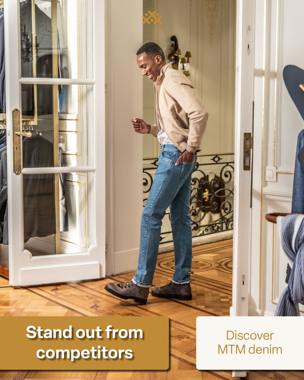 Custom Made Jeans Company ad