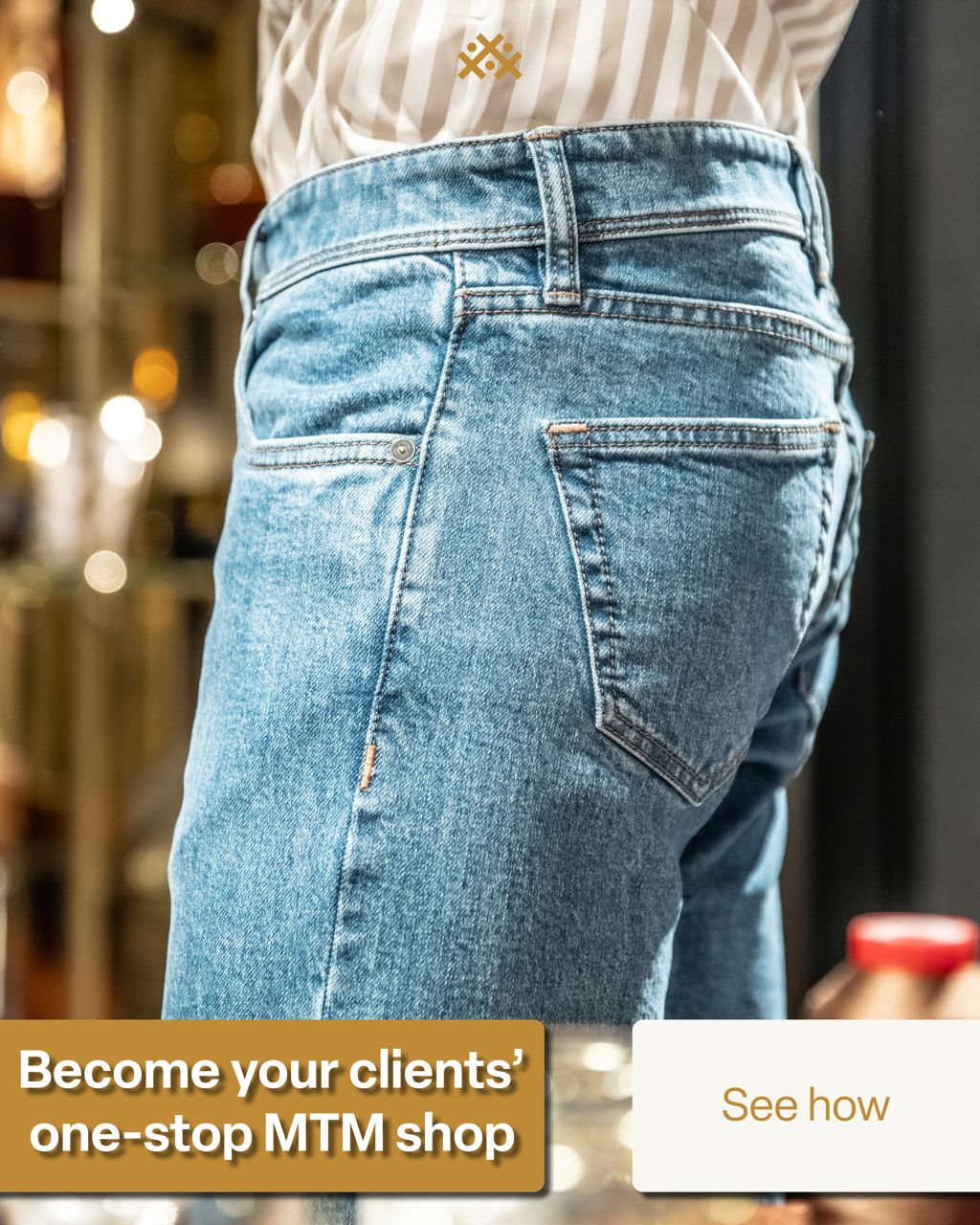 Custom Made Jeans Company ad