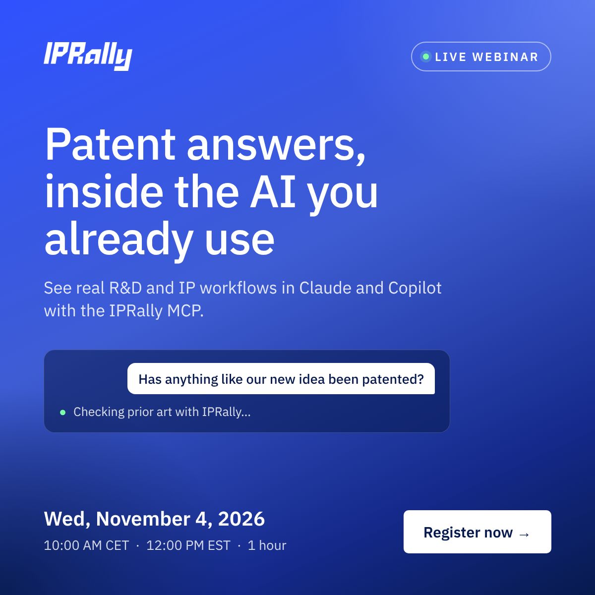 IPRally ad