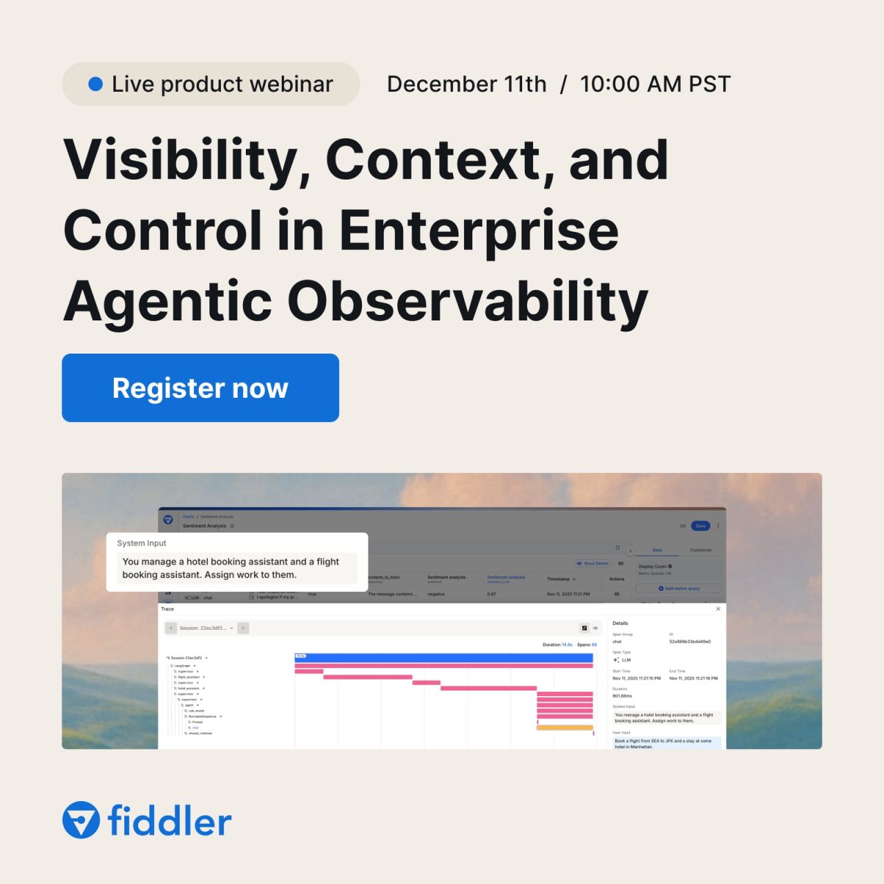Fiddler AI ad