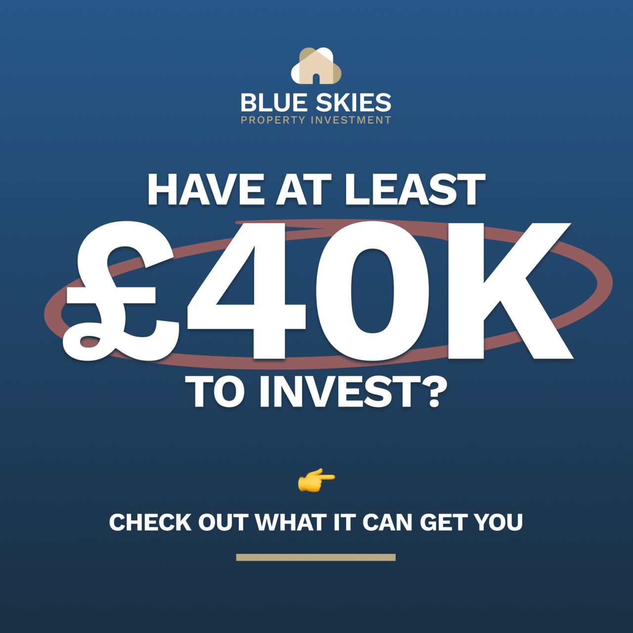 Blue Skies Property Investment ad