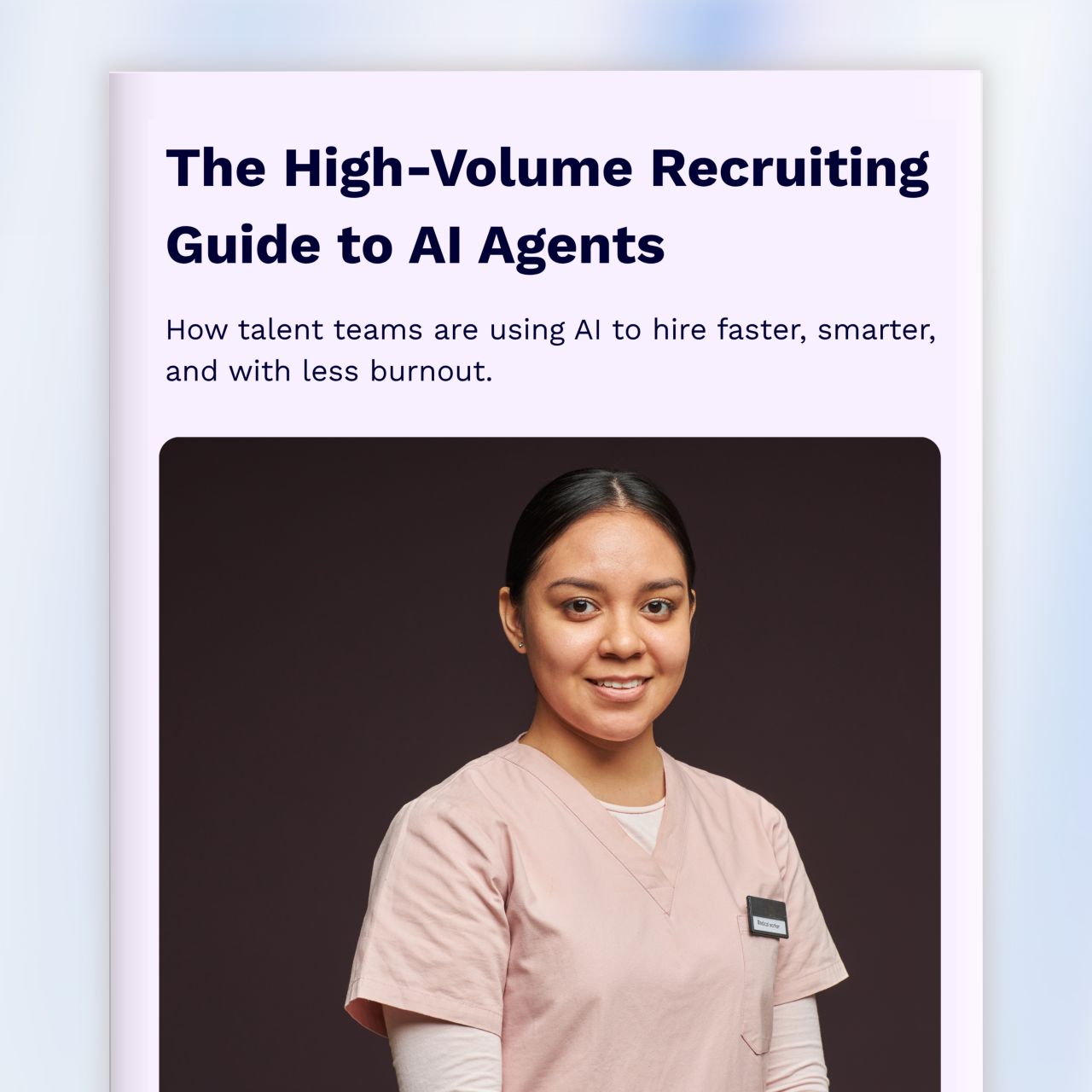 Humanly (humanly.io) ad