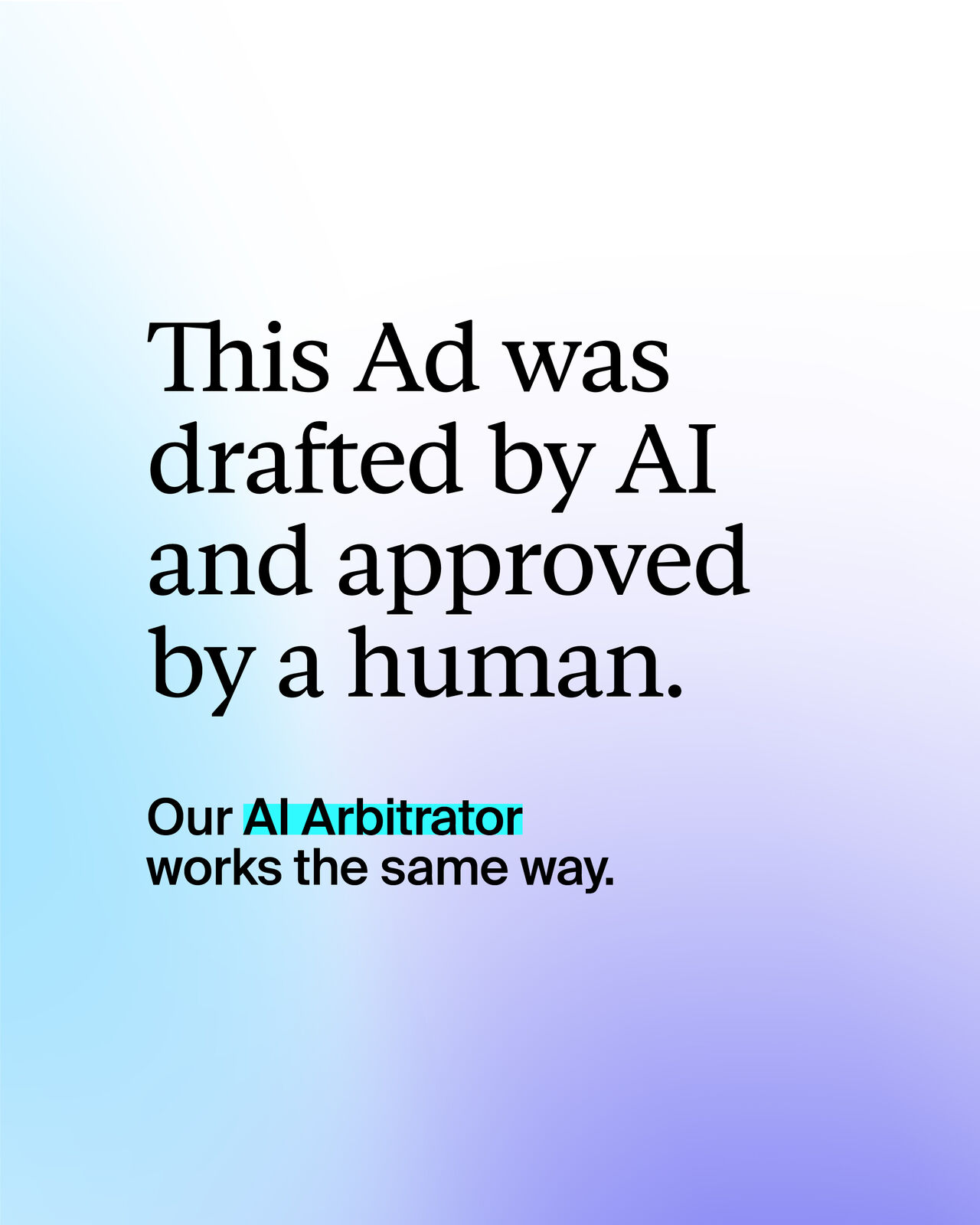 American Arbitration Association ad