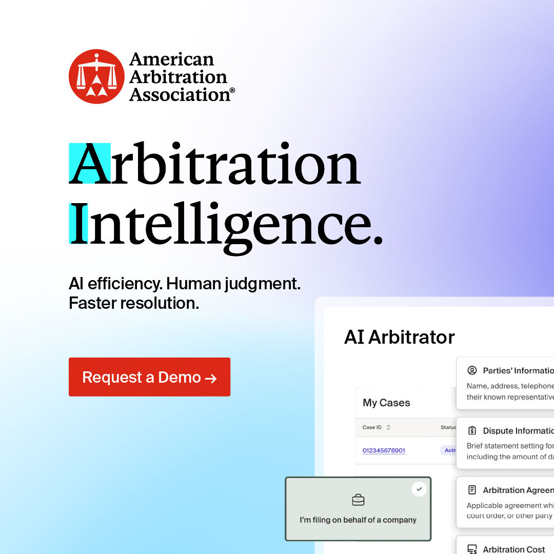 American Arbitration Association ad