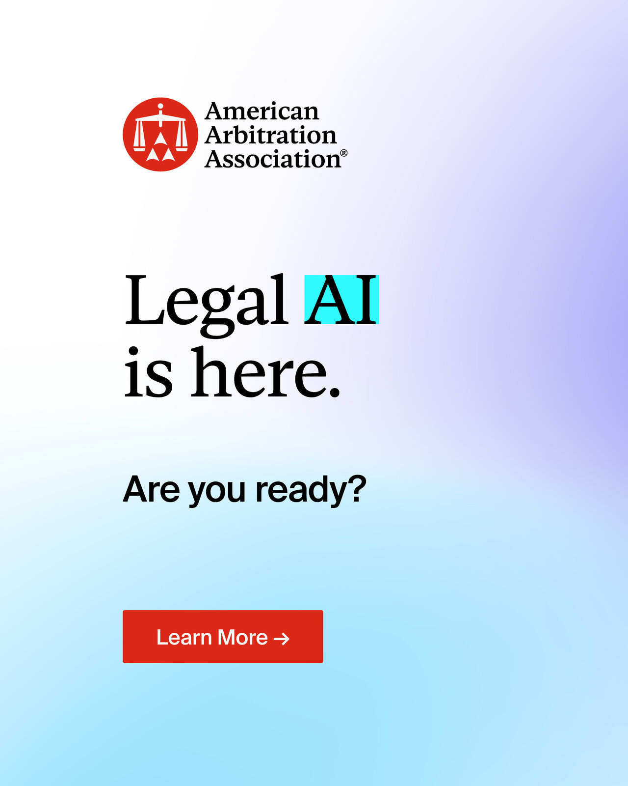American Arbitration Association ad