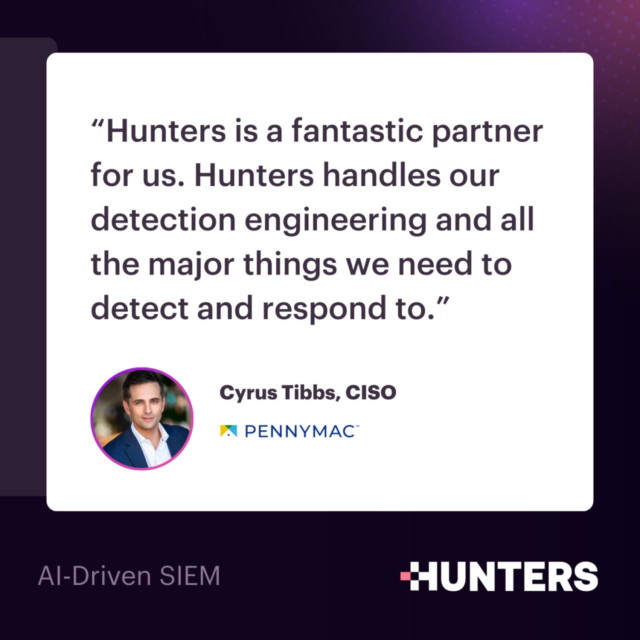 Hunters ad