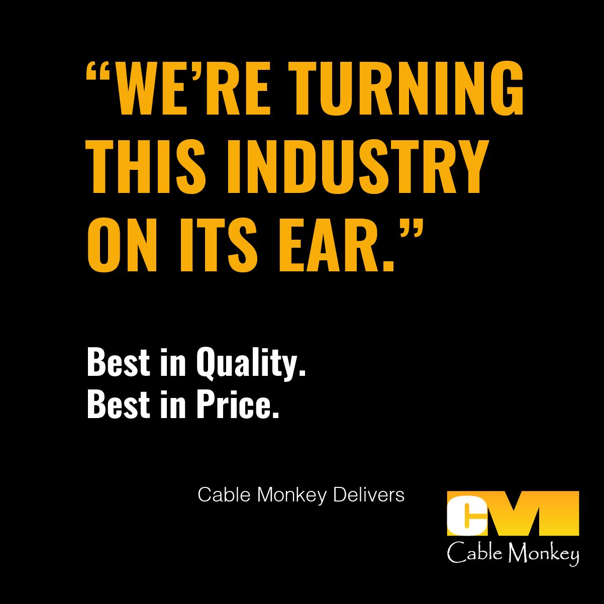 Cable Monkey Inc. ad
