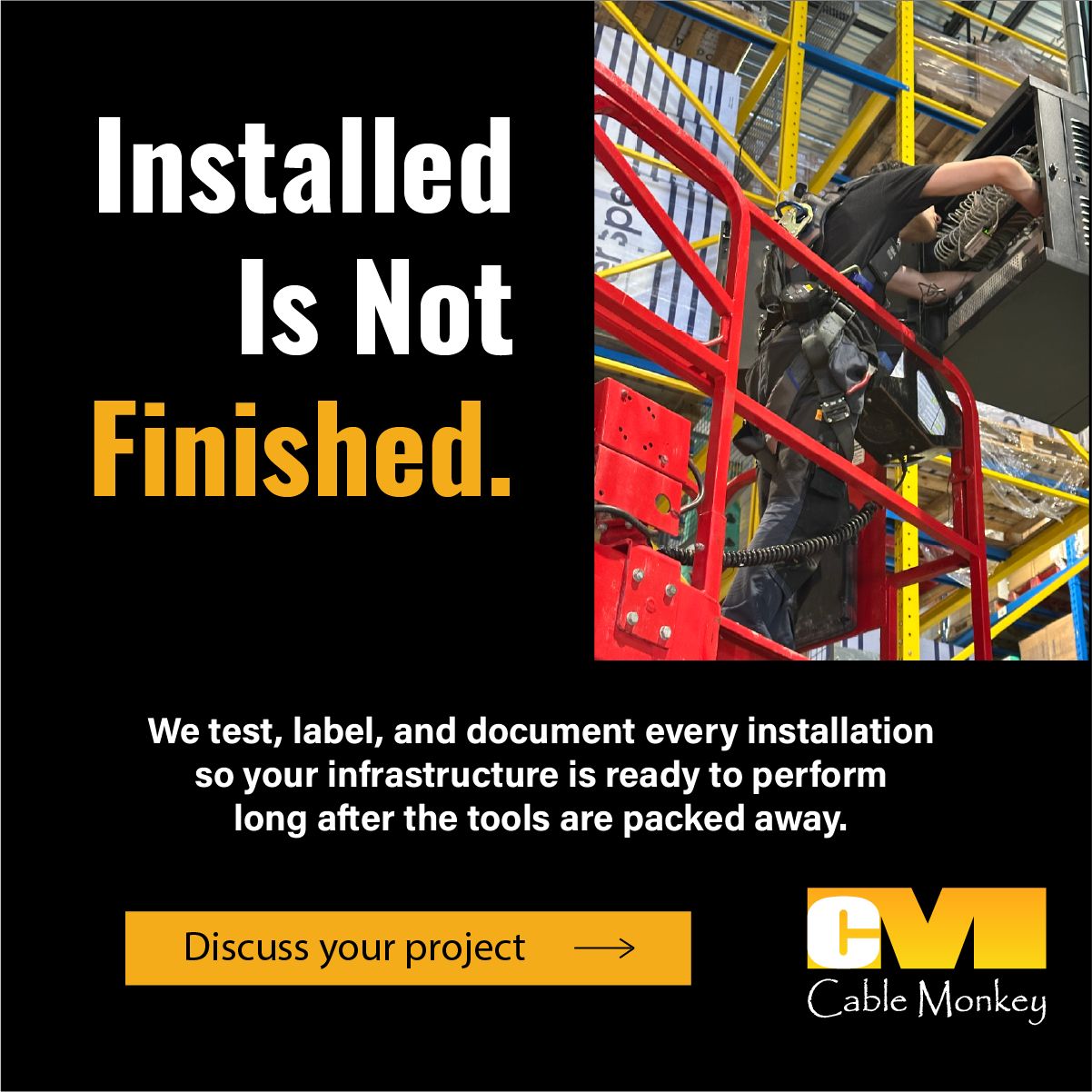 Cable Monkey Inc. ad