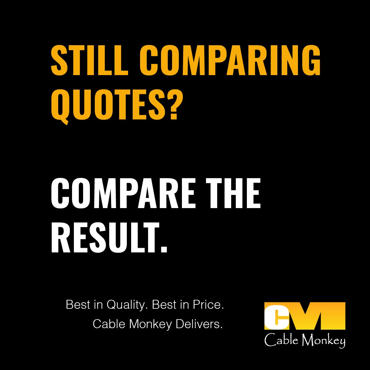 Cable Monkey Inc. ad