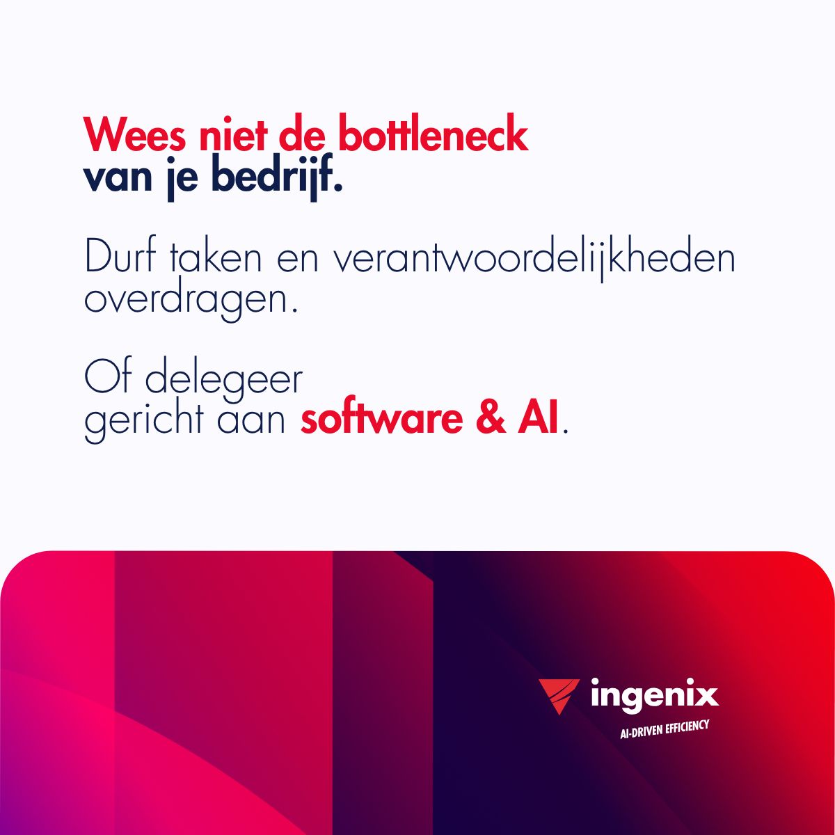 Ingenix - AI-driven efficiency ad